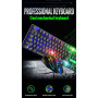 Luminous Gamer LED Light Gaming Keyboard Mouse Combo For PC Computer