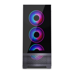 High End Customized Gaming Computer Case ATX PC Cabinet with Mesh Tempered Glass Panel