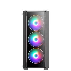 Cabinet PC Desktop Computer Case Tower Tempered Glass Window Entry Level Atx Gaming Gamer Pc Computer Cases