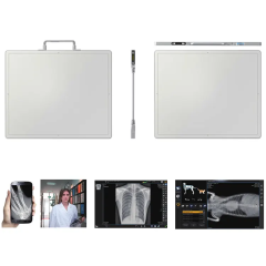 Equipo y accesorios médicos inalámbricos de rayos X, venta directa de fábrica, detector de pantalla plana de rayos X, mascota