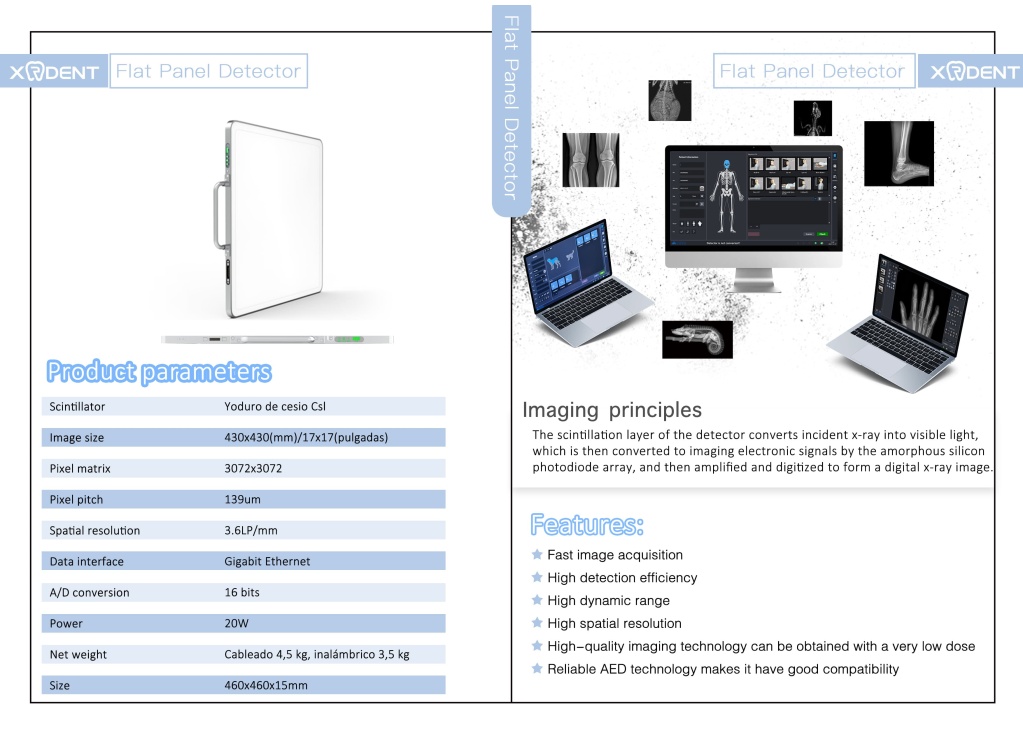 CarryX DR-FPD Wireless Flat Panel Detector: Dual-Use for Medical & Veterinary Imaging
