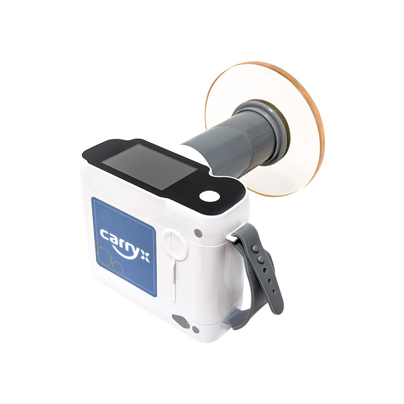 Tragbares Dental-Röntgengerät mit Touchscreen und Strahlenschutz-Bleiplatte