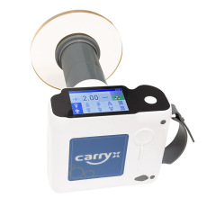 Máquina de rayos X portátil con pantalla táctil Dental con placa de plomo de protección radiológica