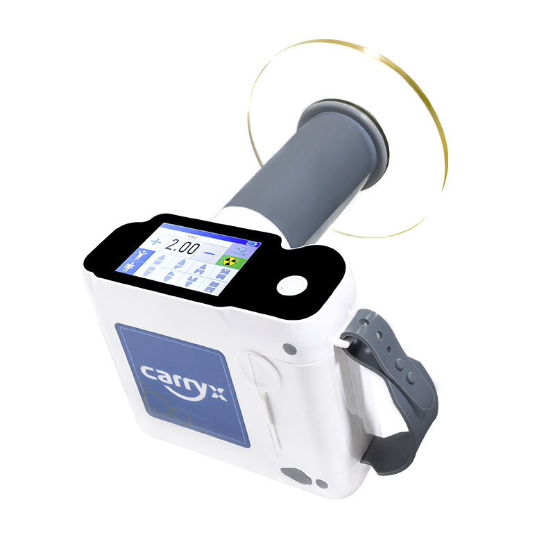 Tragbares Dental-Röntgengerät mit Touchscreen und Strahlenschutz-Bleiplatte