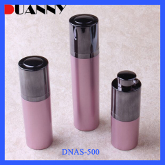 DNAS-500 Round Cosmetic Airless Bottle Packaging for Skin Care