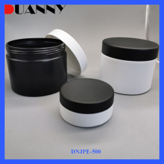 DNJPE-500 Round Plastic Jars Hair