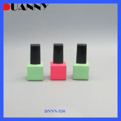 DNNN-530 Square Glass Nail Gel Bottle with Cap and Brush