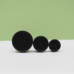 DNJP-529  Plastic Black Cosmetic Nail Gel Jar