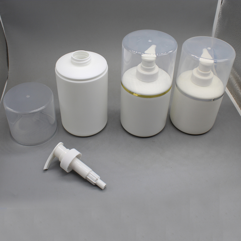 DNBH-511 Luxury 500ml Plastic Square Shampoo Pump bottle for Shampoo