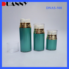 DNAS-508 5mlx2 10mlx2 15mlx2 Plastic Cosmetic Dual Chamber Pump Airless Pump Bottle for Skin Care