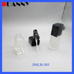 DNLB-504 30ml Frosted Glass Square Cosmetic Lotion Pump Bottle for Skin Care