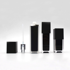 DNLA-534 15ml 30ml 50ml luxury black acrylic lotion cosmetic cream bottle lotion