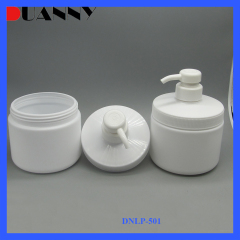 DNLPE-501 Round White Bottle of Lotion Pump