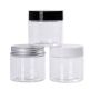 DNJE-500 Wholesale New Style Pet Aluminum Cap Jars Wide Mouth Mason Cosmetics Hand Cream Jar