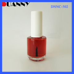 DNNC-502 Personal Care Amber Glass Nail Polish Bottles with Brush Cap