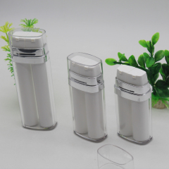  DNAS-553 Acrylic Dual Chamber Airless Pump Bottle