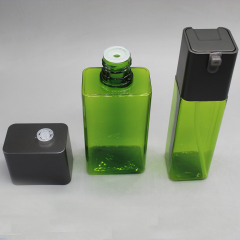 DNBT-510 120ml 200ml  empty green bottles for a facial toner Plastic Toner Bottle