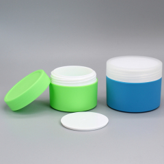 DNJP-558 Colorful Plastic Cosmetic Cream Jar