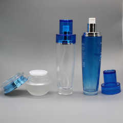 DNLB-514 Unique Glass Cosmetic Pump Bottle Morocco for Cosmetic