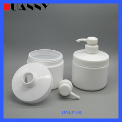 DNLPE-501 Round White Bottle of Lotion Pump