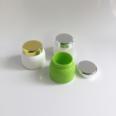 DNJP-560 wholesale custom your logo plastic PP cosmetic jar for skincare 50g moisture cream jar