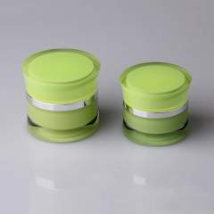 DNJA-548 Cream Plastic Cosmetic acrylic jar