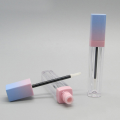 DNTL-502 Custom 3g 5g Slim Plastic Lip Gloss Tube Packaging for Lip Care