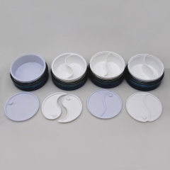 DNJS-505 Empty Ps Dual Chamber Plastic Cosmetic Jar