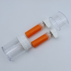 DNAS-508E double chamber airless bottle 10ml+10ml