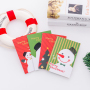 Mini-Notizbuch mit Weihnachtsmotiv