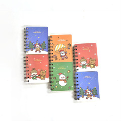 Cuaderno de espiral Mini con temática navideña