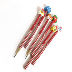 Рождественский карандаш с ластиком