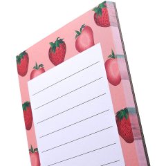 Bloc de notas con diseños de frutas realistas (paquete de 8)