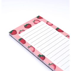 Bloc de notas con diseños de frutas realistas (paquete de 8)