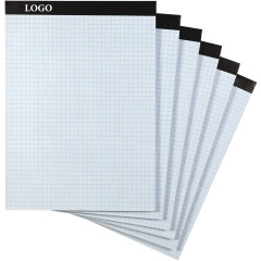 Планшет для миллиметровой бумаги Basics с четырьмя линейками, упаковка из 6 шт.
