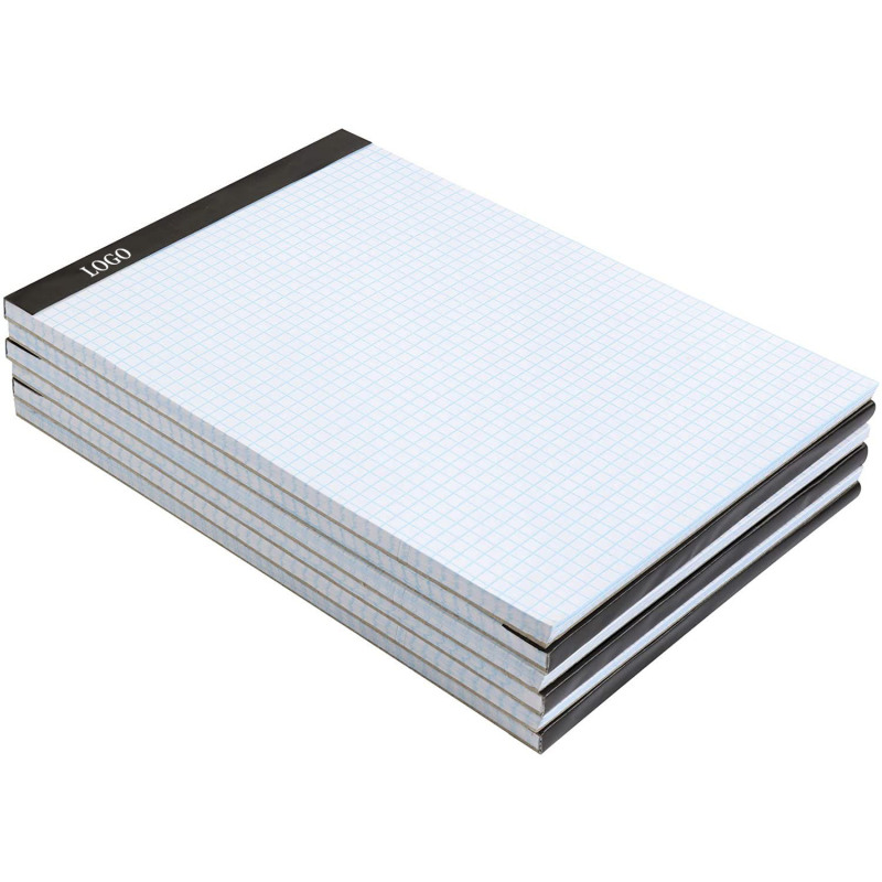 Планшет для миллиметровой бумаги Basics с четырьмя линейками, упаковка из 6 шт.