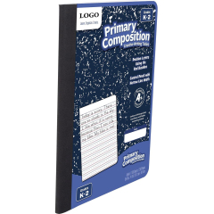 Cuaderno de composición principal, libro de composición con renglones anchos