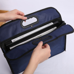 Студенческая водонепроницаемая и прочная сумка на молнии Oxford File Bag