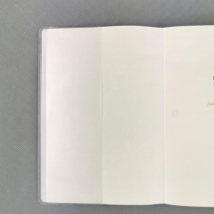 Китай Поставщики Глянцевая полипропиленовая крышка Настраиваемая личная печать логотипа Блокнот формата А5