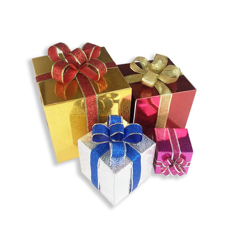 Оптовый роскошный пользовательский картон из матовой бумаги для рождественской упаковки в подарочной коробке
