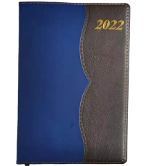 2022 China Pink Поставщик оптовой продажи A5 Perfect Binding PU Leather Dairy Planner Notebook