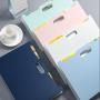 Rainbow Color A4 PP Plastic 24 pocket Expandable File Organizer Filling Folder for office school supplies
