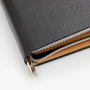 Spiral Binding PU Leather Notebook With Calculator