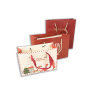 Custom  Logo  Fashion Durable Large Capacity Paper Christmas Shopping Bags Gift Bags