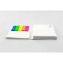 Bloc de notas adhesivas coloridas de notas postales