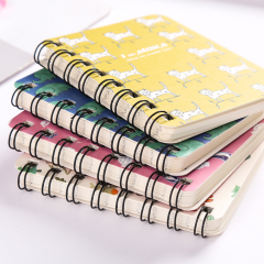 2021 Новая мода Низкий MOQ Custom Cover Paper Mini Cute Journal Spiral Notebook