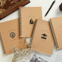 Off-price Supplier A4 Spiral Notebook Custom Paper Cover Spiral Binding Notebook Planner Agendas