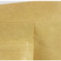 Kraft Paper Food Bag With Resealable Lock Seal Zipper &Transparent Window
