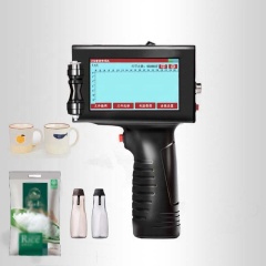 طابعة نافثة للحبر صغيرة محمولة وقت التاريخ طابعة أكواد الدفعة المحمولة النافثة للحبر