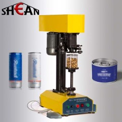 Fast Automatic Plastic Bottle Cup Cans Seamer Sealing Machines